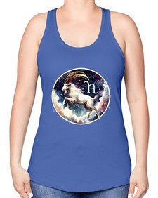 capricorn 211# - capricorn -Racerback Tank