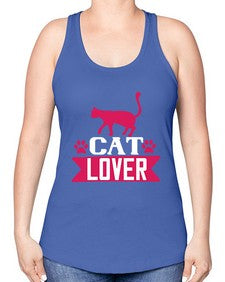 cat lover Style 32# - cats -Racerback Tank