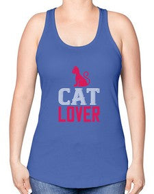 cat lover Style 33# - cats -Racerback Tank