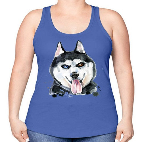dog 103# - dogs -Racerback Tank