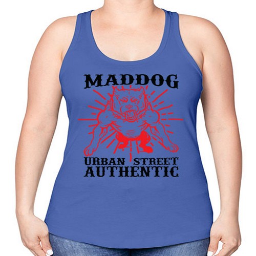 dog t shirt design 92# - dogs -Racerback Tank