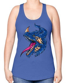 dragon 173# - dragon -Racerback Tank
