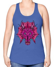 dragon 178# - dragon -Racerback Tank