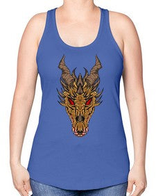 dragon 179# - dragon -Racerback Tank