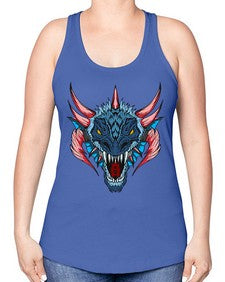 dragon 193# - dragon -Racerback Tank