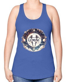 gemini 237# - gemini -Racerback Tank