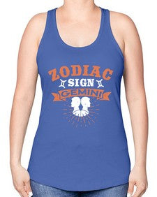 gemini 246# - gemini -Racerback Tank