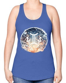 gemini 247# - gemini -Racerback Tank