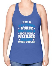 i am tattooed nurse just like a Style 862# - nurse -Racerback Tank