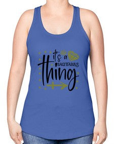 its a sagittarius thing 271# - sagittarius -Racerback Tank