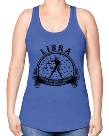 libra 25# - libra -Racerback Tank