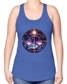 libra 341# - libra -Racerback Tank