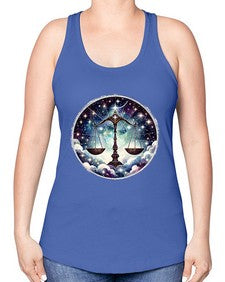 libra 342# - libra -Racerback Tank