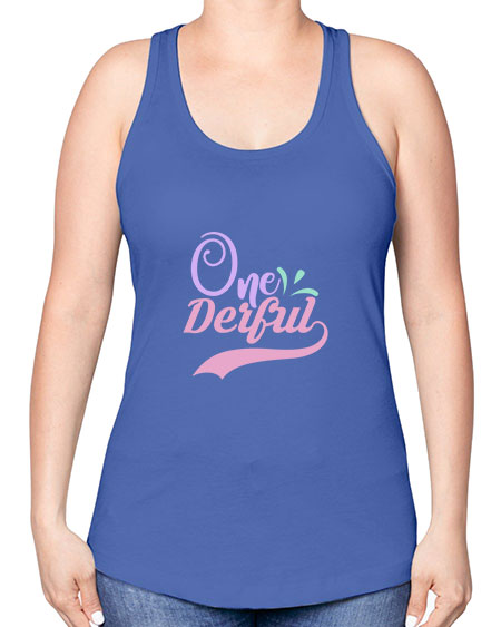 one derful Style 174# - kids -Racerback Tank