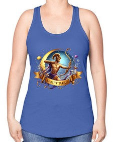 sagittarius 398# - sagittarius -Racerback Tank