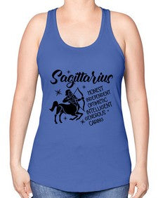 sagittarius 403# - sagittarius -Racerback Tank
