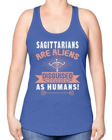 sagittarius 418# - sagittarius -Racerback Tank
