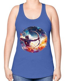sagittarius 428# - sagittarius -Racerback Tank