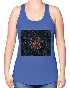 sagittarius Straight 399# - sagittarius -Racerback Tank