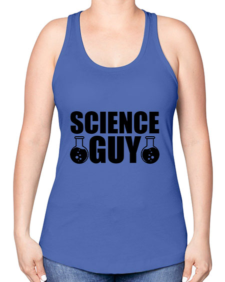 science guy 115# - general science -Racerback Tank