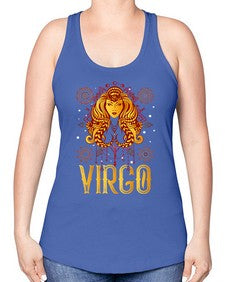 virgo 138# - virgo -Racerback Tank
