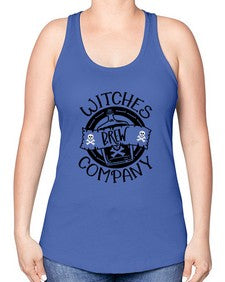 witches brew company 7# - witch -Racerback Tank