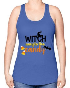 witchwaycandy 4# - witch -Racerback Tank