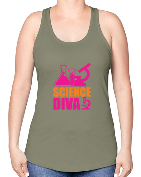 330# - general science -Racerback Tank