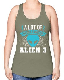 A lot of people hated alien 1# - ufo -Racerback Tank