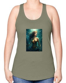 Aquarius 52# - aquarius -Racerback Tank