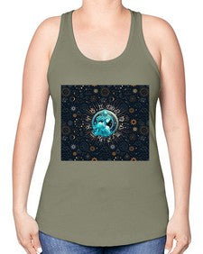 Aquarius Straight 66# - aquarius -Racerback Tank
