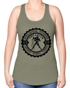 Aquarius balck 44# - aquarius -Racerback Tank