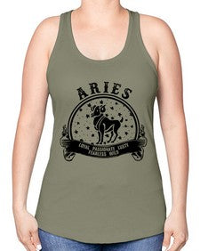 Aries 1# - aries -Racerback Tank