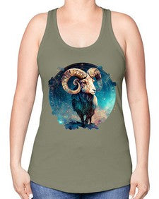 Aries 92# - aries -Racerback Tank