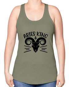 Aries king 109# - aries -Racerback Tank