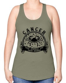 Cancer 13# - cancer -Racerback Tank