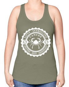Cancer 16# - cancer -Racerback Tank