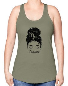 Capricorn Woman - capricorn -Racerback Tank