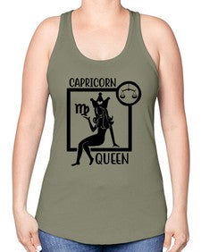 Capricorn queen 194# - capricorn -Racerback Tank