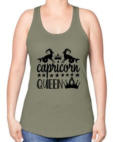 Capricorn queen 195# - capricorn -Racerback Tank