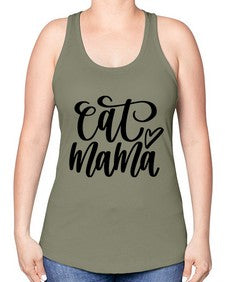Cat Mama Style 83# - cats -Racerback Tank