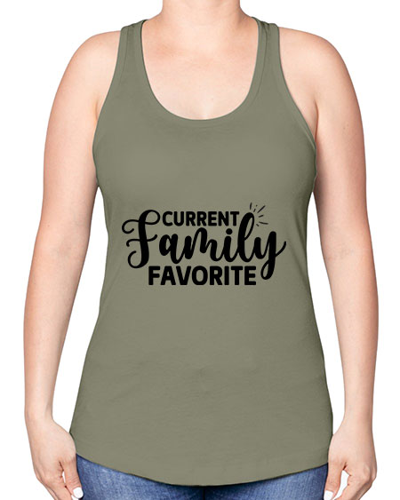 Current Family Favorite 293# - kids -Racerback Tank