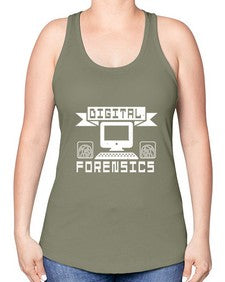 Digital forensics 51# - computer -Racerback Tank