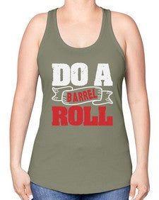 Do a barrel roll 5# - video games -Racerback Tank