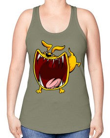dog 105# - dogs -Racerback Tank