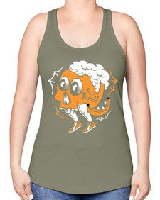 Escape reality 120# - cartoon general -Racerback Tank