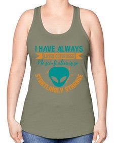 I have always loved octopuses no scifi alien 15# - ufo -Racerback Tank