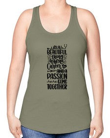 Its A Beautiful Style Style 1008# - nurse -Racerback Tank
