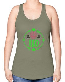 Leo 283# - leo -Racerback Tank