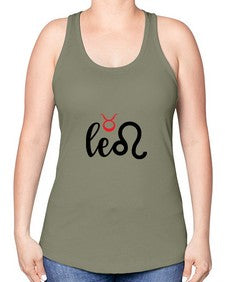 Leo 284# - leo -Racerback Tank